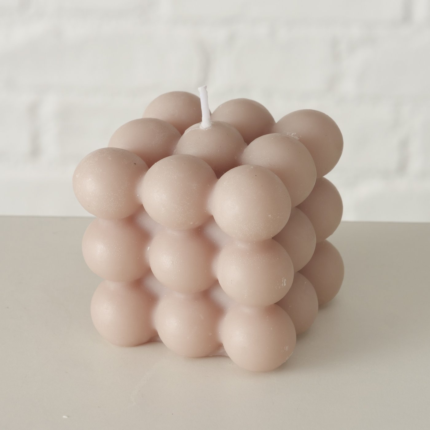 B CANDLE BOLLA  Beige modern Table decoration